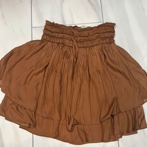 Satin skirt — size medium — like new